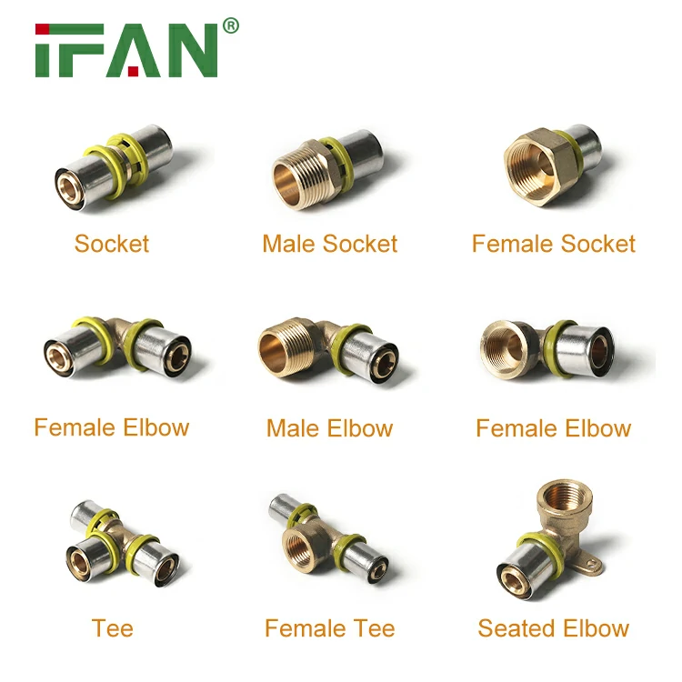 Fittings tal-Istampa tal-Brass tal-Gass IFan